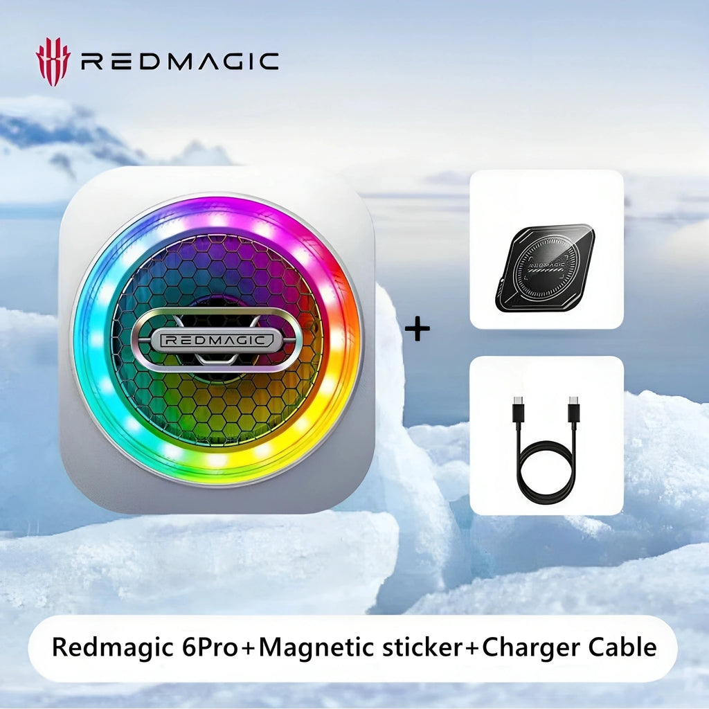 RedMagic VC Liquid Cooler 6 Pro Phone Cooler 30W power cooling Game live streaming For RedMagic 10Pro Honor Magic7 Pro iPhone 17