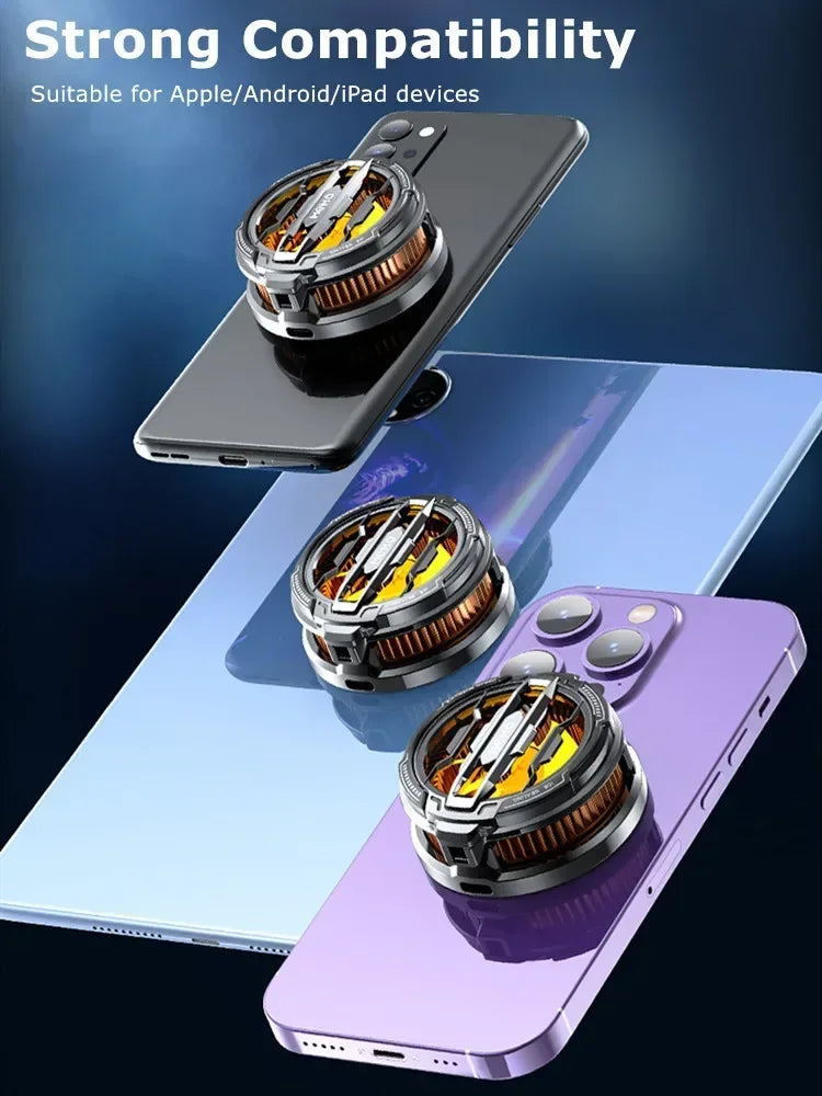 MEMO 2024 NEW Magnetic/Back-clip 2 IN 1 Mobile Phone Semiconductor Cooling Fan Radiator CX07 for Game Cooler