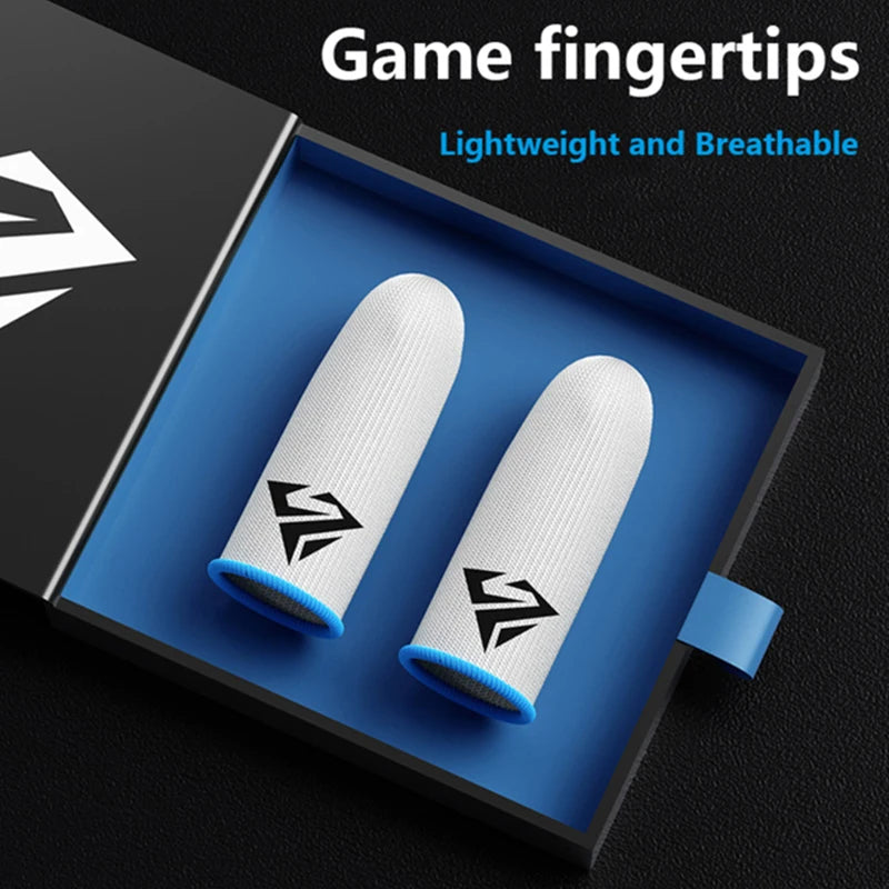 Moble Game Finger Sleeve for PUBG Game Breathable Thumb Gloves Controller Touch Screen Fingertips Anti Slip Gloves Finger Sleeve