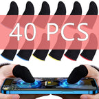 20/40pcs Gaming Finger Cover Game Controller Suitable For PUBG LOL Anti Sweat Scratch Touch Screen Game Finger Thumb Cover Glove