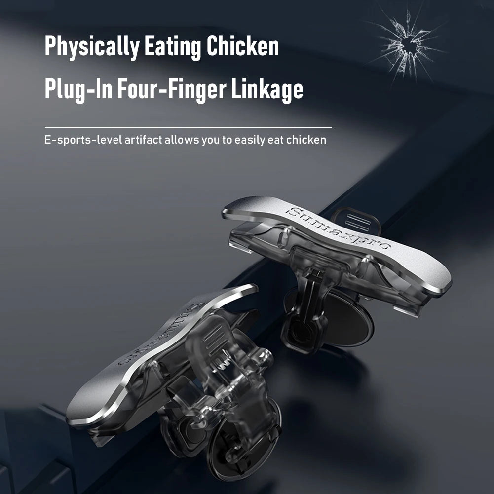 Gamepad Joystick for PUBG Joypad Trigger Fire Button Aim Shooter Controller Mobile Phone Game Accessories