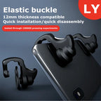 LY 2Pcs Mobile Phone 4 Finger Physics Game Trigger for PUBG Aim Shooting L1R1 ABS Alloy Key Button for IOS Android 7-12mm Device