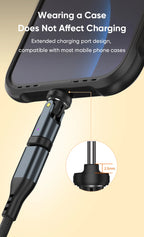 AUFU PD240W USB C to Type C OTG Adapter 540 Rotation 5A Fast Charge Cable Converter for iPhone 16 MacBook Samsung Xiaomi Laptop